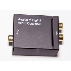 Аналого-цифровий перетворювач. Конвертер аналогового звуку 2.0 в цифровий (оптичний або коаксіальний вихід)