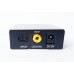 ЦАП цифро аналоговий аудіо конвертер декодер перетворювач звуку з оптичного коаксіального S/PDIF Toslink digital у 2.0 стерео 3.5 джек AUX analog (AY57A EU Plug)