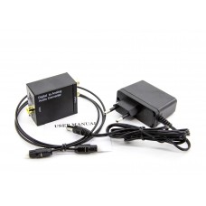 Конвертер Цифро-аналоговий, ЦАП optical Toslink SPDIF Coaxial перетворювач, Audio Converter 2.0, аудіоконвертер 2.0 + оптоволоконний кабель в подарок !