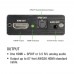 Конвертер HDMI 4K/30Hz екстрактор цифрового аудіо звуку в оптичний SPDIF + цифро-аналоговий перетворювач стерео 3.5 мм (AY78)