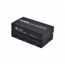 HDR HDMI спліттер (розгалужувач) 1х2 HDSP0010M1 c підтримкою 4K / 60Hz UHD HDCP 2.2