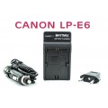Зарядний пристрій для акумуляторів Canon LP-E6 (LC-E6E) - Кенон 5D Mark 2, 3, 4, 5DS, 5DS R, 6D, 7D, 60D, 60Da, 70D, 80D, XC10