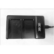 Для Sony NP-F550/750/960 - Подвійний USB  цифровий акумуляторний зарядний пристрій