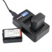 Для Sony NP-FW50 - Подвійний USB цифровий акумуляторний зарядний пристрій