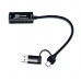 HDMI в Type-C / USB 3.0 зовнішня відео карта відеозахоплення для ноутбука ПК, адаптер оцифровка ХДМІ в ЮСБ (HDMI Video Capture Type-C / USB 3.0)