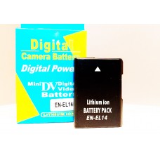 Batmax (Nikon) EN-EL14 / EN-EL14a,1800mA Акумуляторна батарея для цифрових фото-відеокамер Nikon