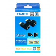 HDMI 4K 2K подовжувач відео сигналу по UTP кабелю по одній парі передавач перетворювач HDMI Extender rj45 по локальній мережі CAT5e (Extender 30M 4K)