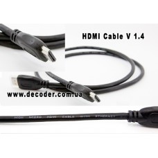 HDMI кабель якісний V1.4, високошвидкісний кабель HDMI з Ethernet,  довжина  1.5 метр 