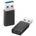 Адаптер USB 3.1 Type-C «мама» на USB 3.0 A «тато» OTG перехідник  для смартфонів і ноутбуків