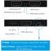 Аудіорозгалужувач HDMI 1 на 2 порти спліттер 4k 60hz 1x2 розгалужувач HDMI2.0b Splitter з підтримкою EXTRACT AUDIO  (WAZ-F12C)